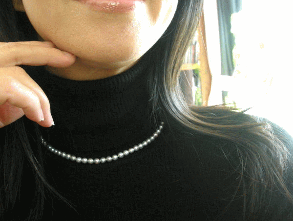 ナチュラルブルーバロック 小粒パールネックレス5mm 送料無料 バロック真珠 Marion Jewel ナチュラルブルーバロック 小粒パールネックレス5mm 送料無料 バロック真珠 Marion Jewel